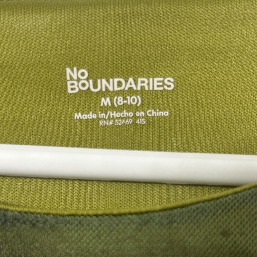 No Boundaries Olive & Gray Tie-Dye Short Sleeve Maxi Dress - Picture 3 of 5